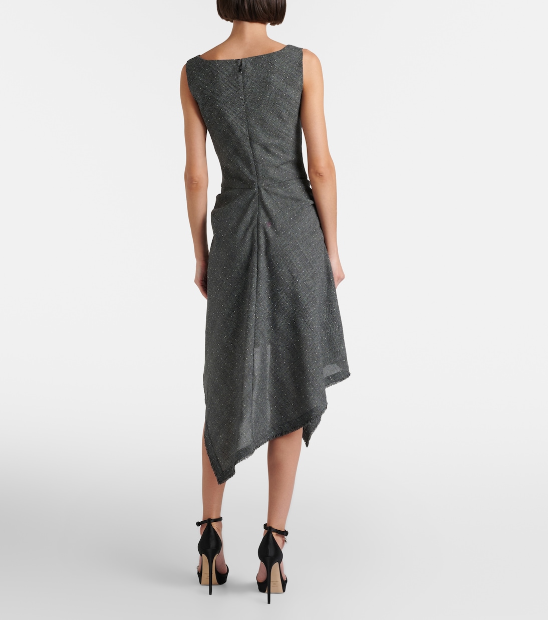 Wool midi dress | McQueen