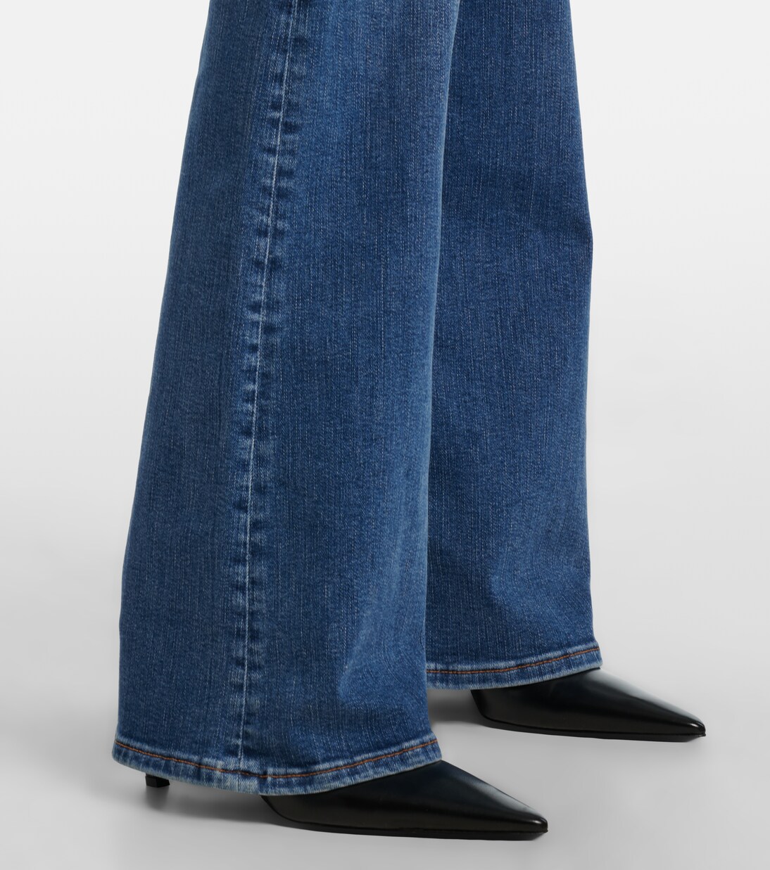 The Icon Long mid-rise flared jeans | Frame