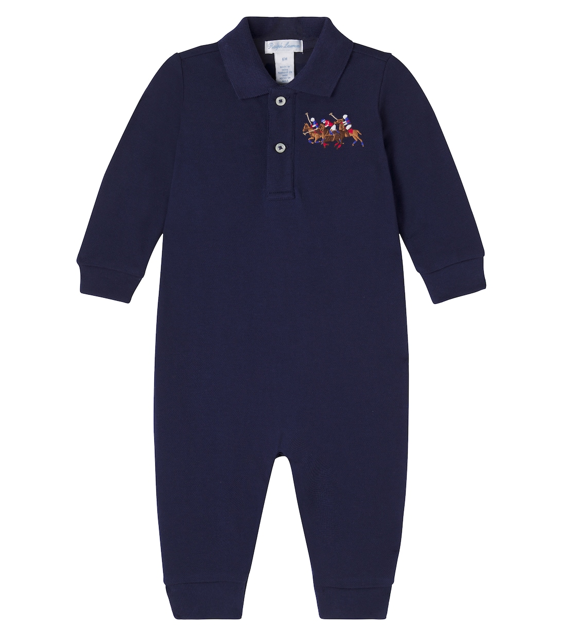 Baby embroidered cotton onesie | Polo Ralph Lauren Kids