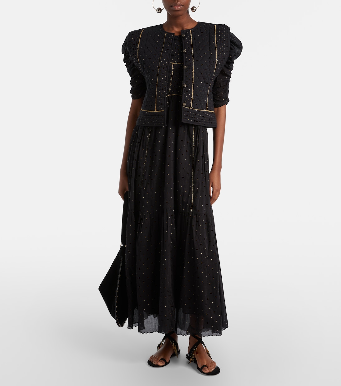 Midikleid Sichene aus Baumwolle | Marant Etoile