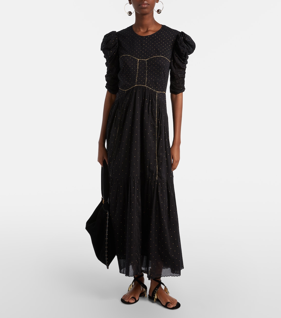 Midikleid Sichene aus Baumwolle | Marant Etoile