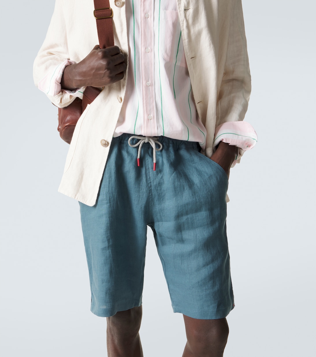 Shorts aus Leinen | Kiton