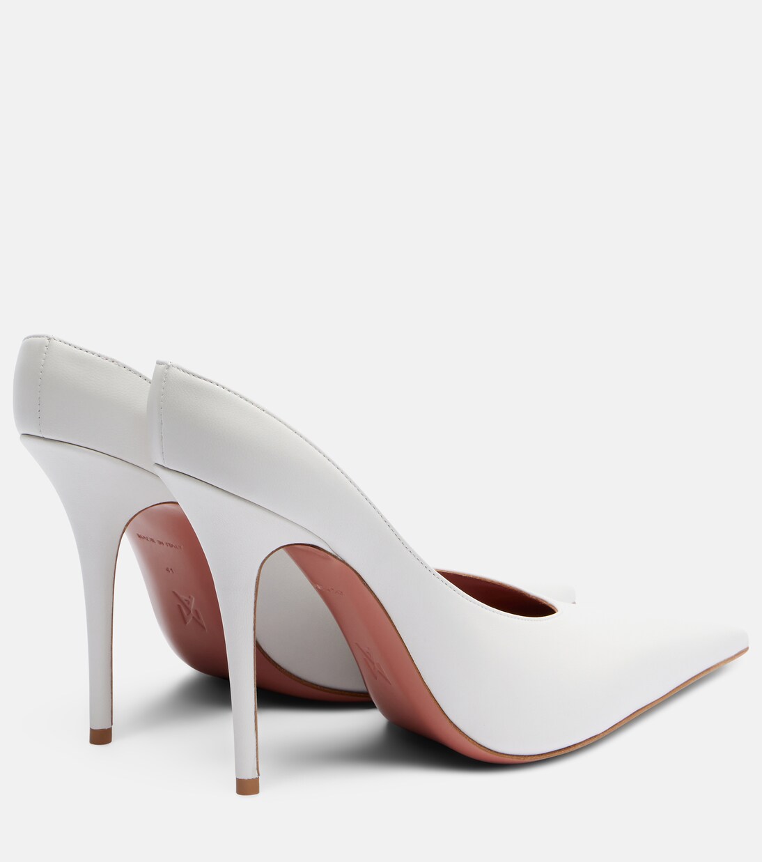 Anok leather pumps | Amina Muaddi