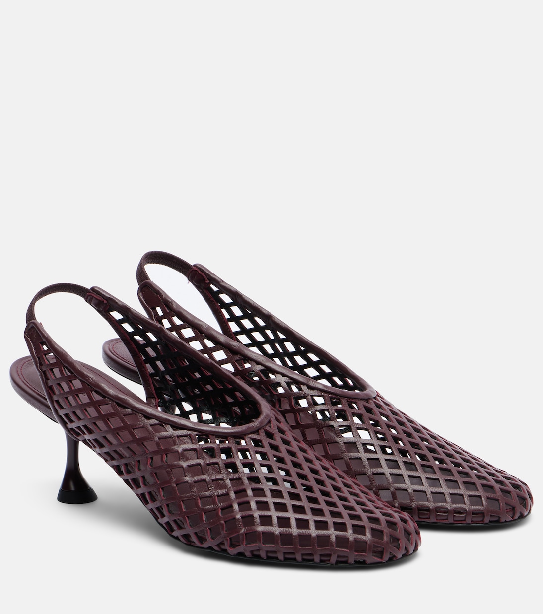Tee 60 perforated leather slingback pumps | Proenza Schouler
