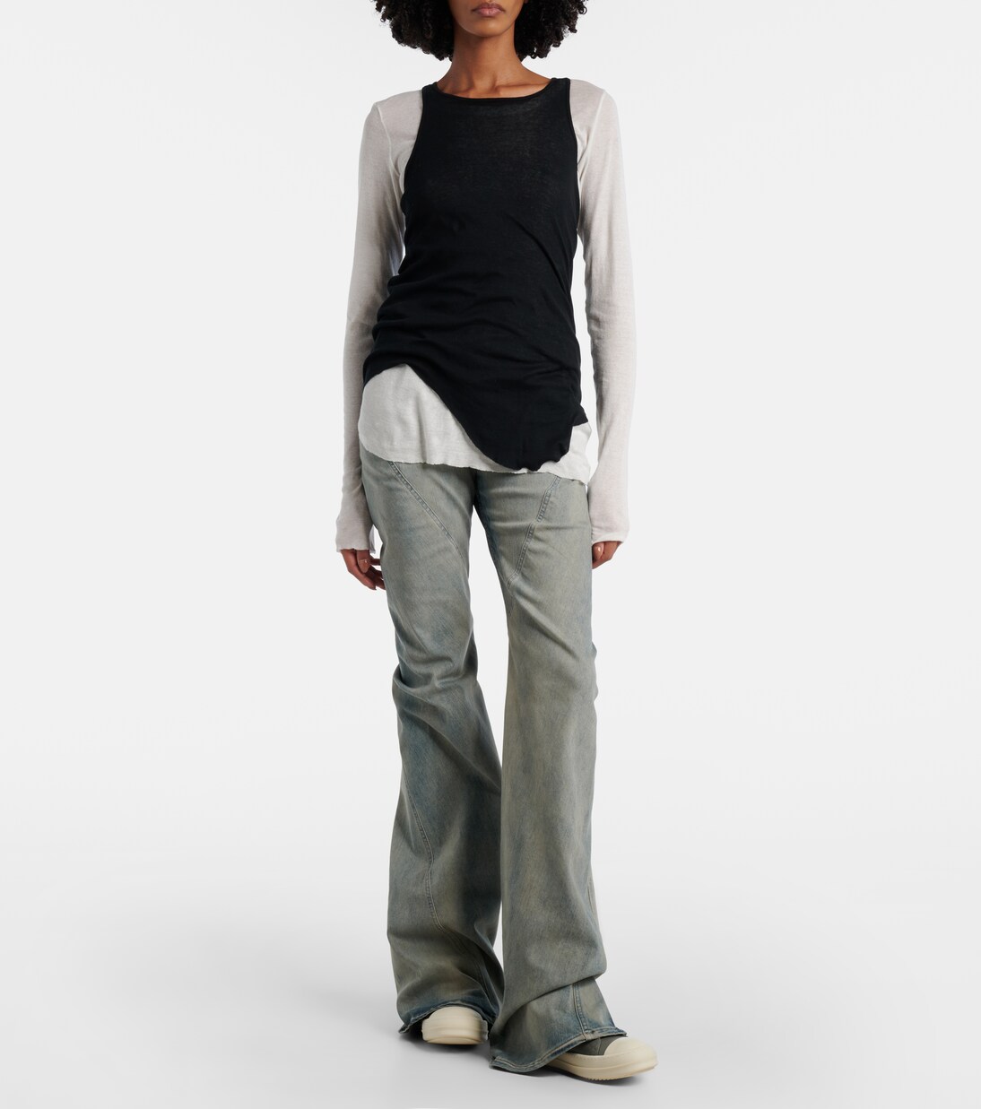 Baskets montantes en cuir | Rick Owens