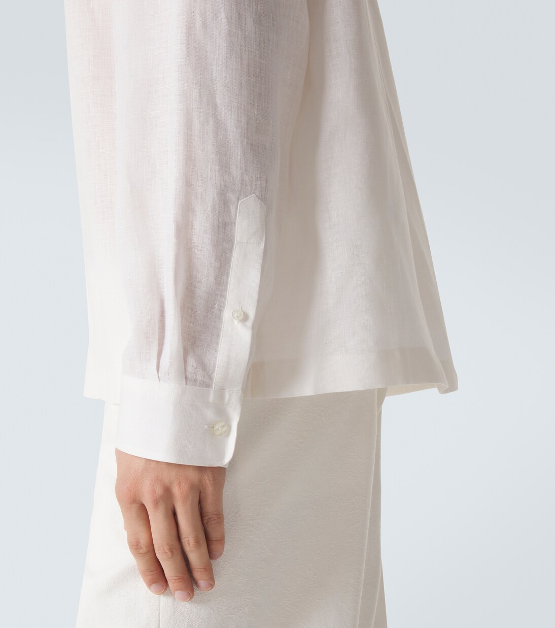 Camicia in lino con ricamo paisley | Etro