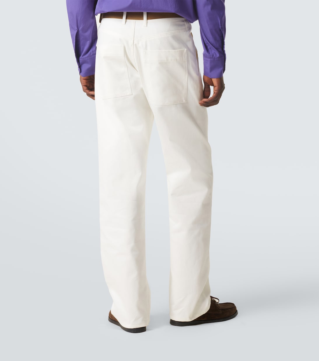 Belted straight jeans | Plan C