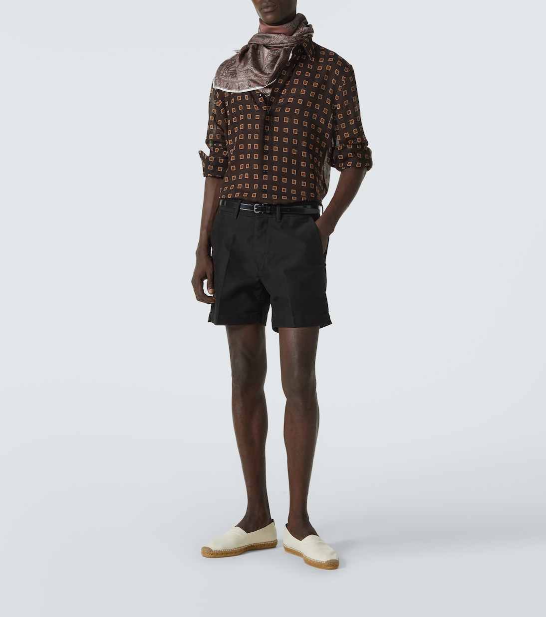 Bestickte Espadrilles aus Canvas | Saint Laurent