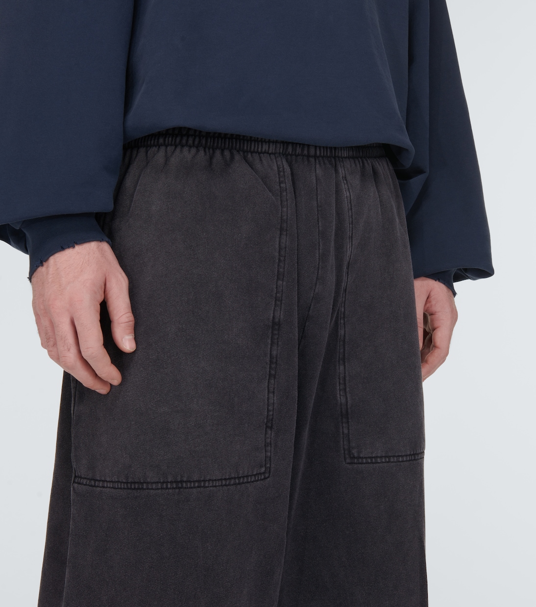 Verkürzte Jogginghose aus Baumwolle | Balenciaga