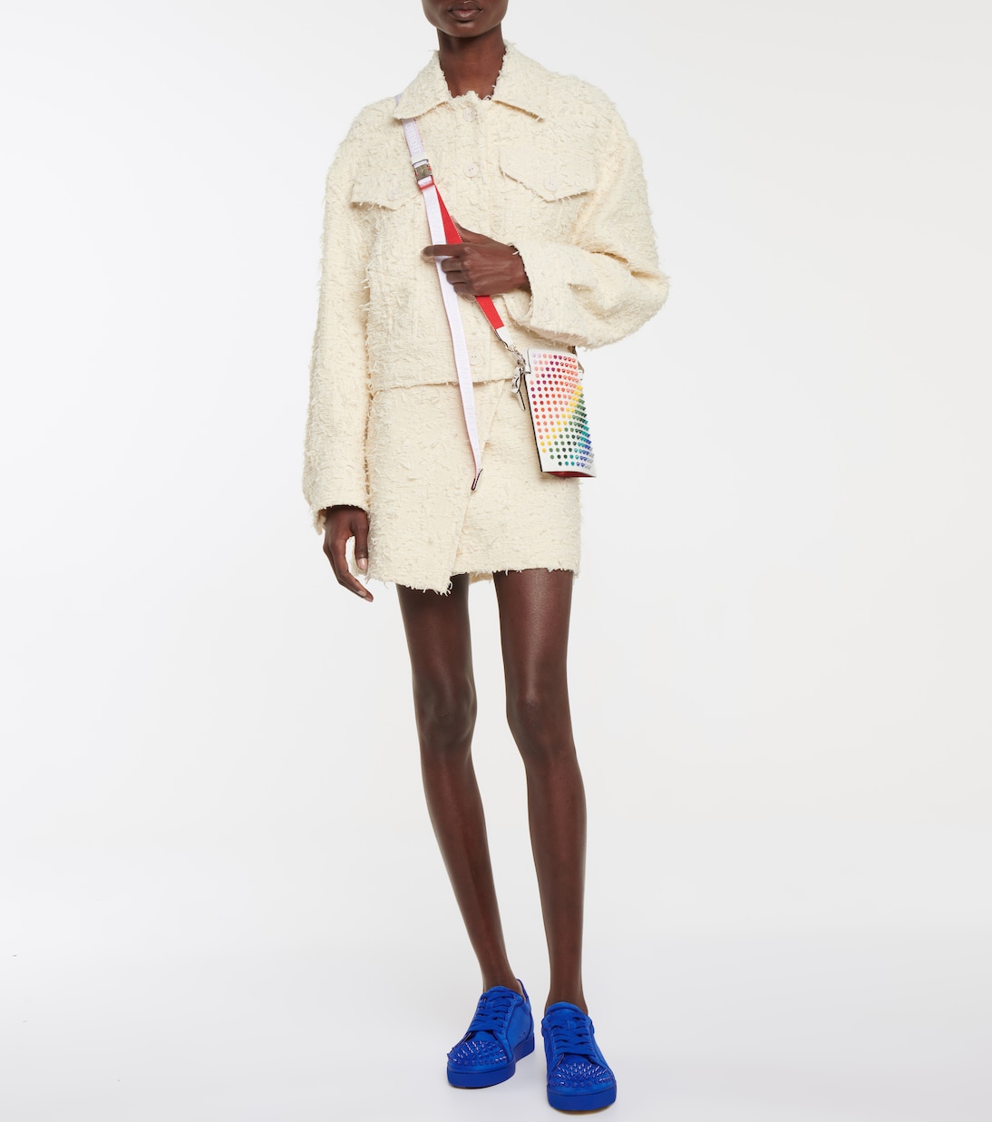 Sneakers Vieira Spikes in suede | Christian Louboutin