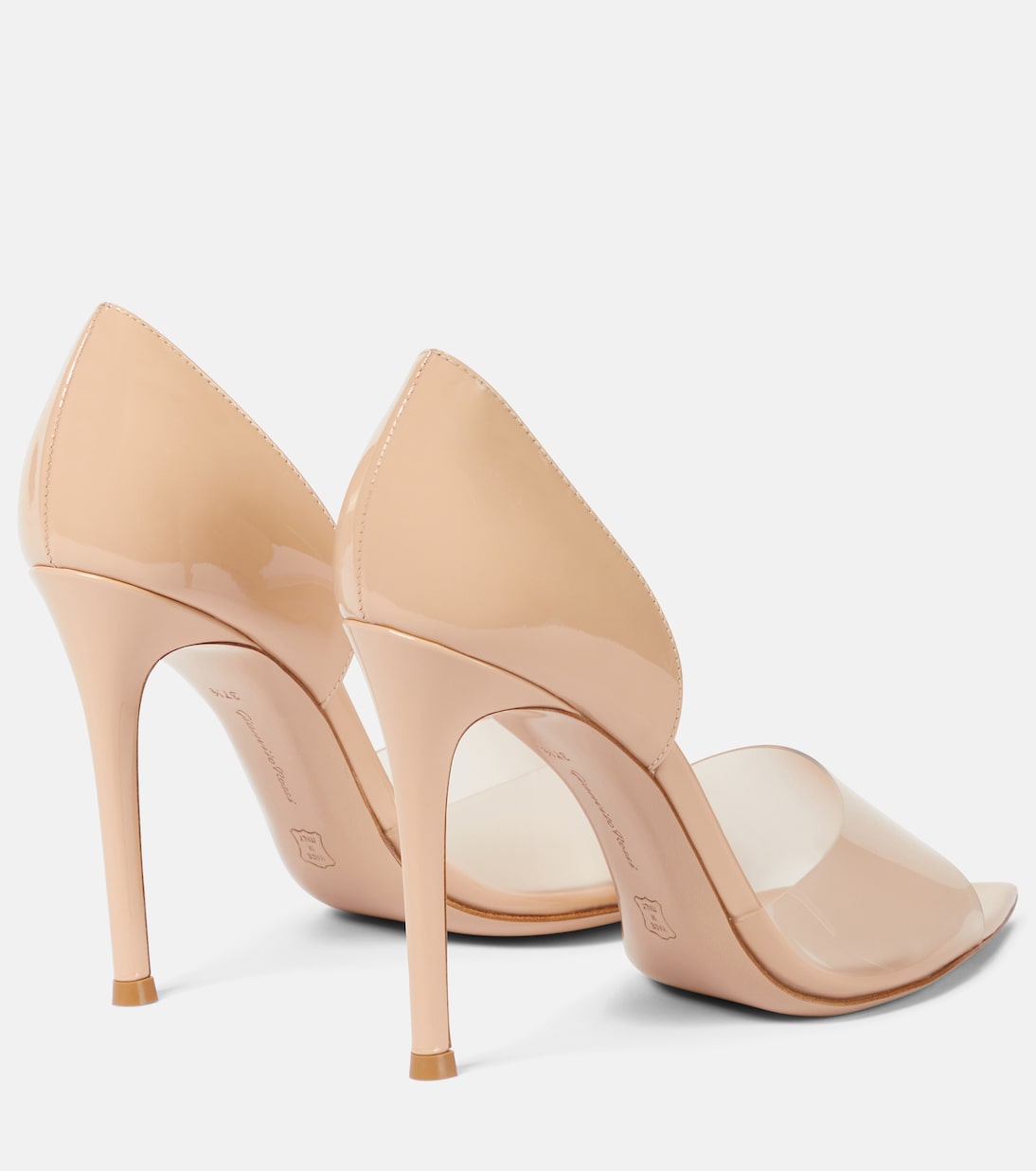 Sandali Bree 105 in vernice e PVC | Gianvito Rossi