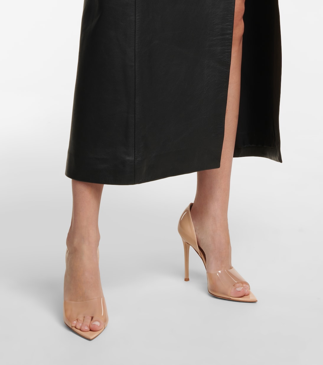 Sandali Bree 105 in vernice e PVC | Gianvito Rossi