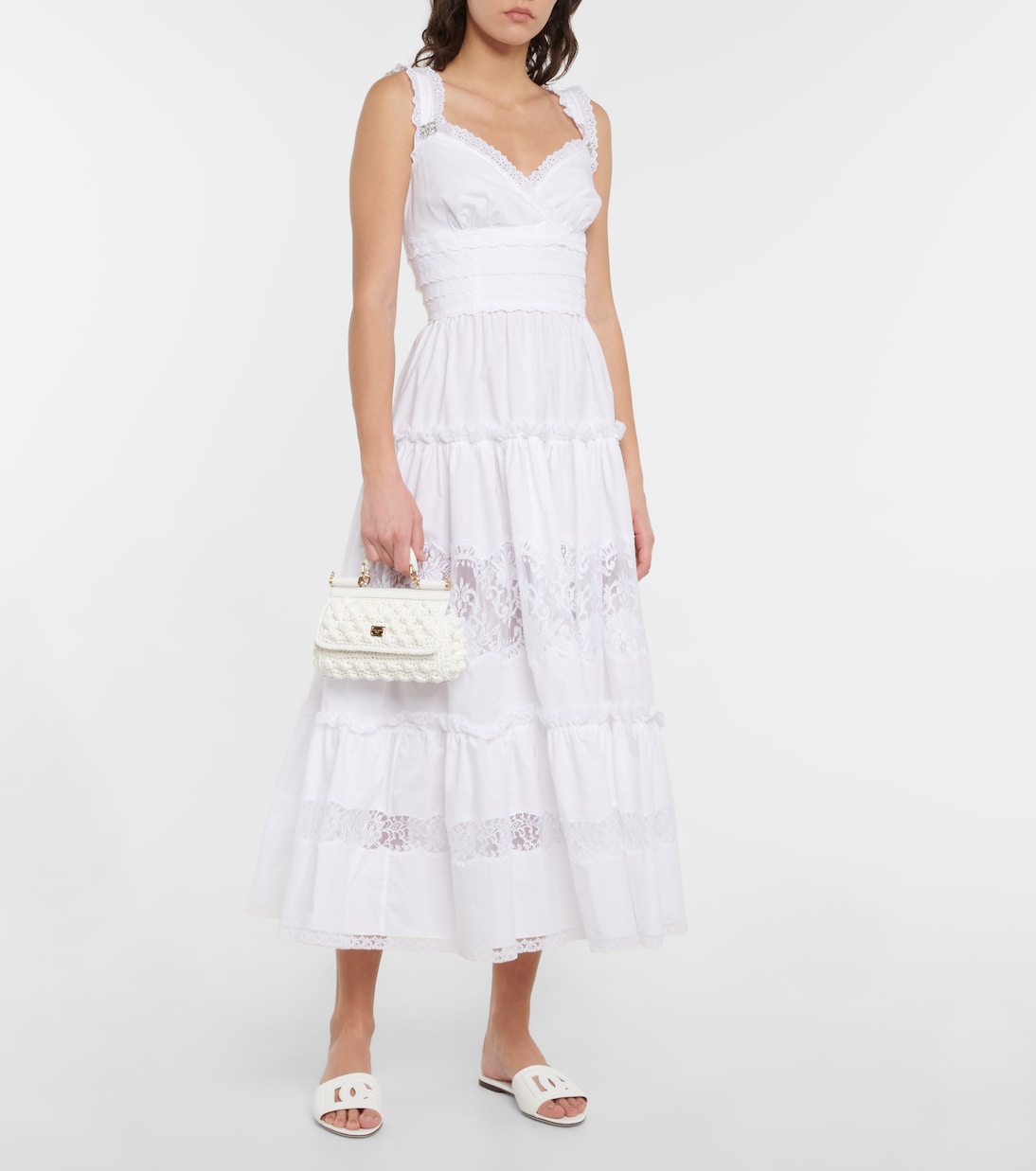 Palas DG de piel con aberturas | Dolce&Gabbana