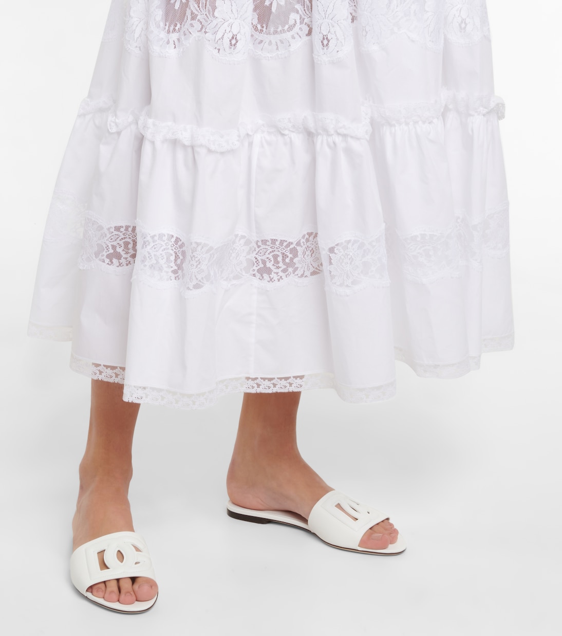 Palas DG de piel con aberturas | Dolce&Gabbana