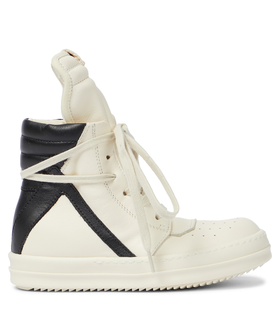 High-Top Sneakers Geobasket aus Leder | Rick Owens Kids