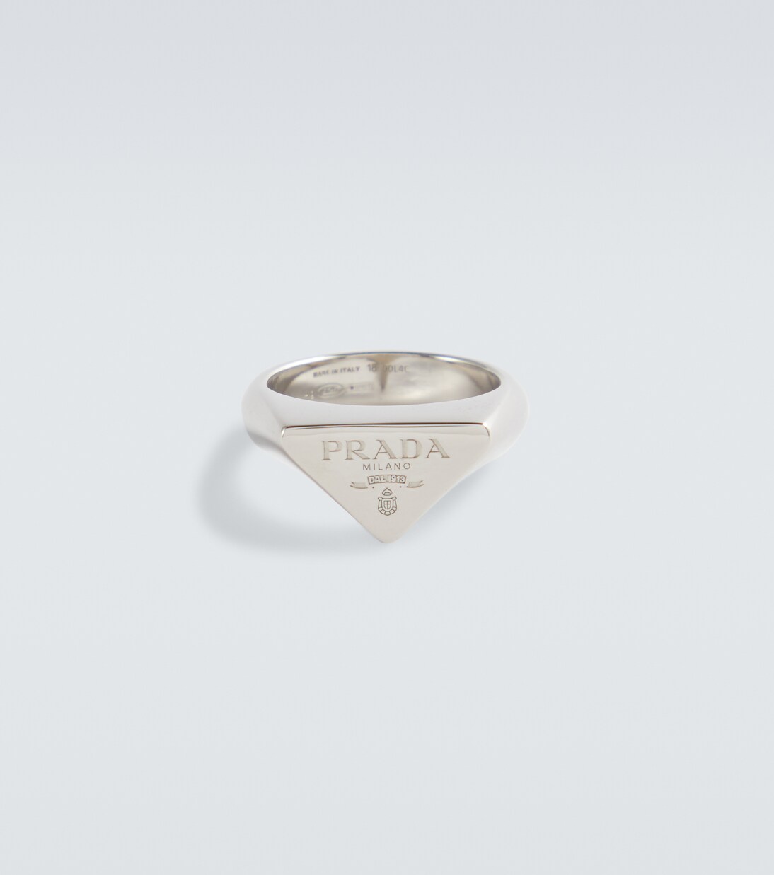 Anello in argento sterling | Prada