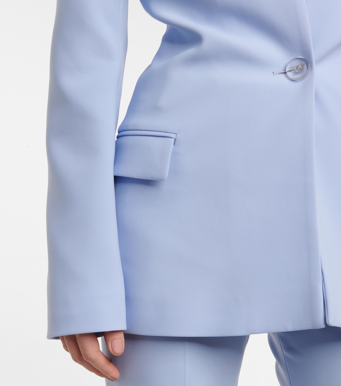 Thelma crêpe blazer | The Attico