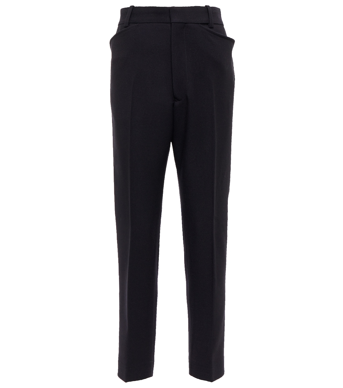 High-Rise-Hose aus Schurwolle | Maison Margiela