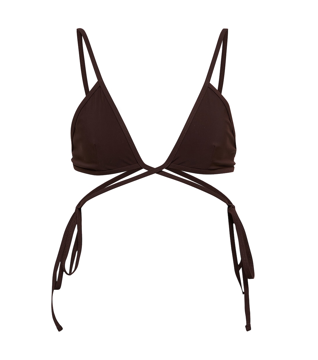 Wrapround triangle bikini top | Christopher Esber