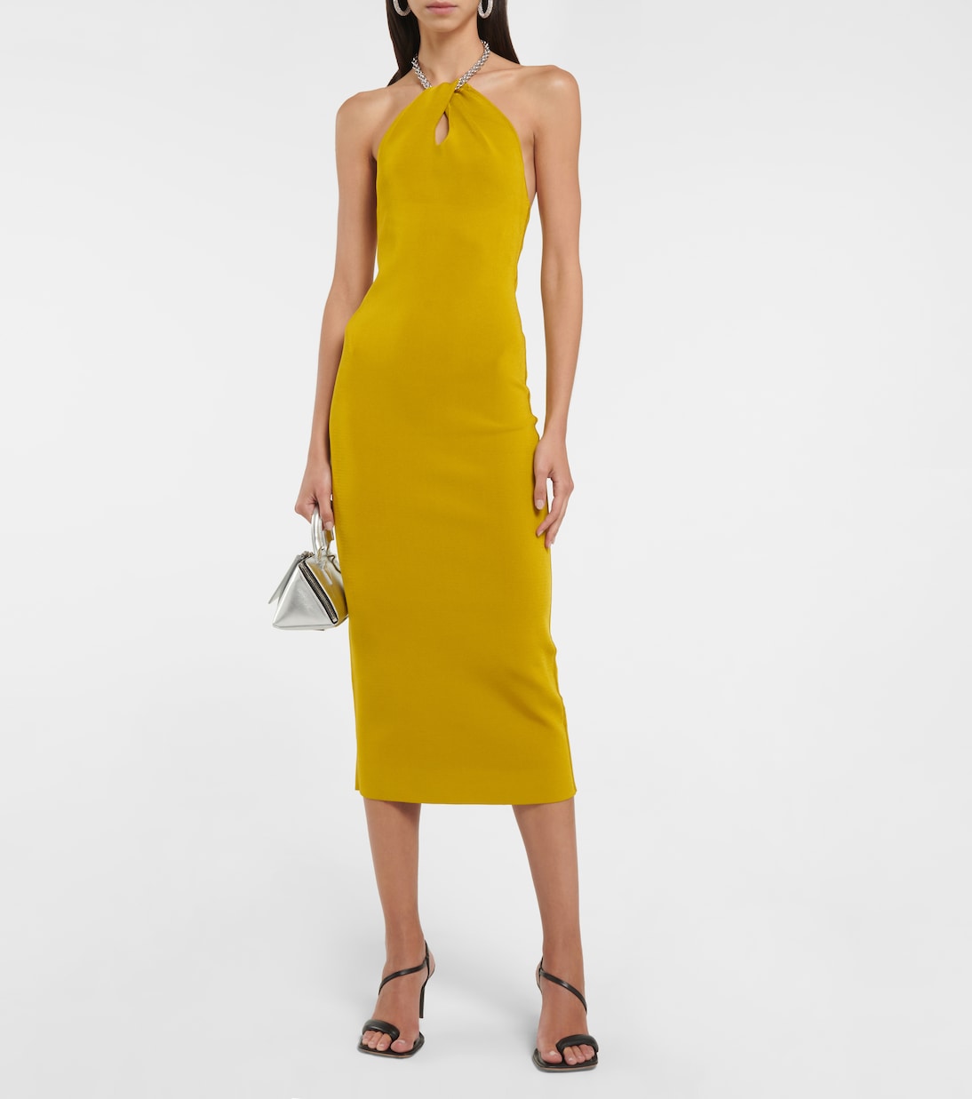 Cleopatra embellished midi dress | Galvan