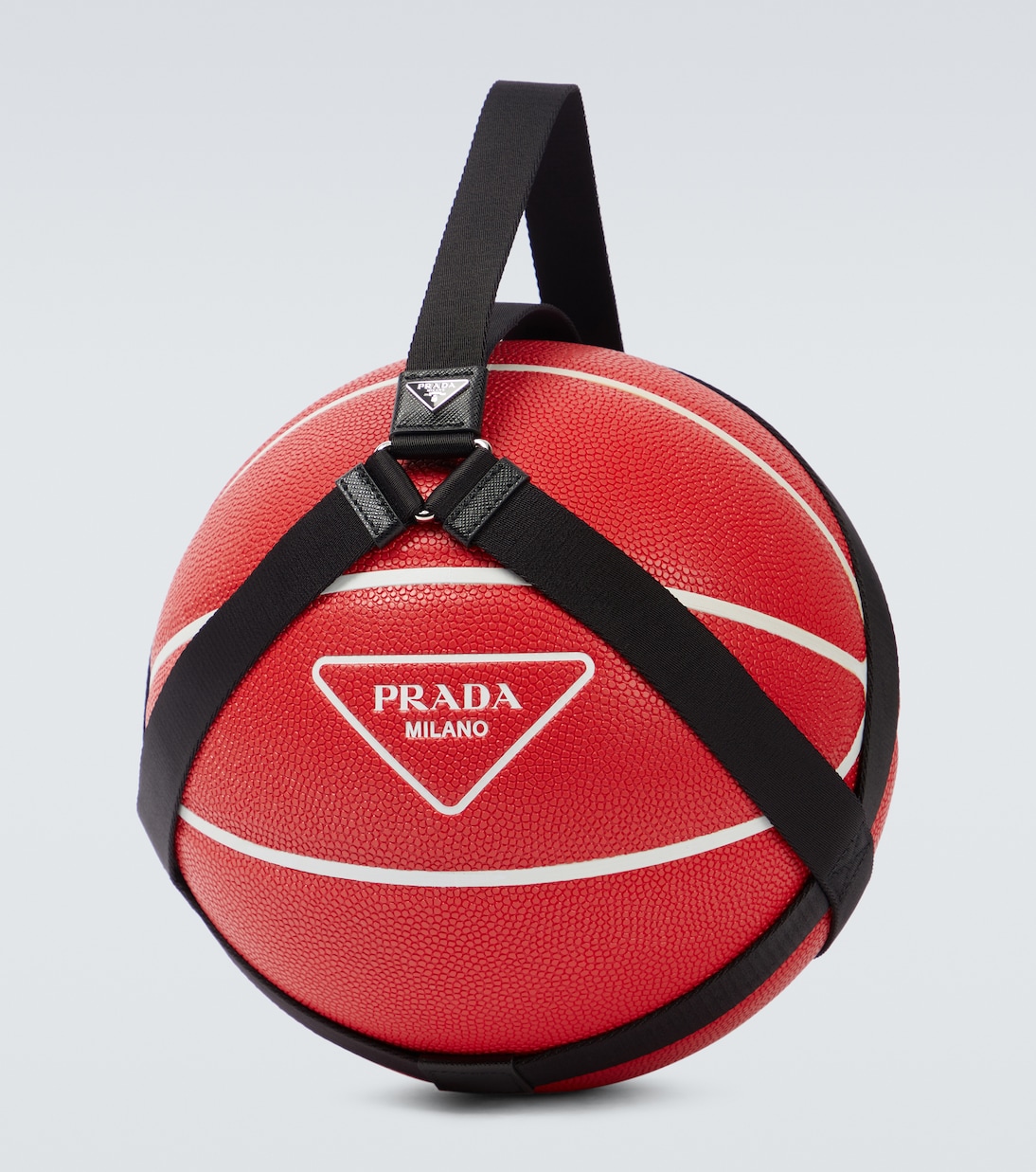 Logo basketball with nylon carrier | Prada