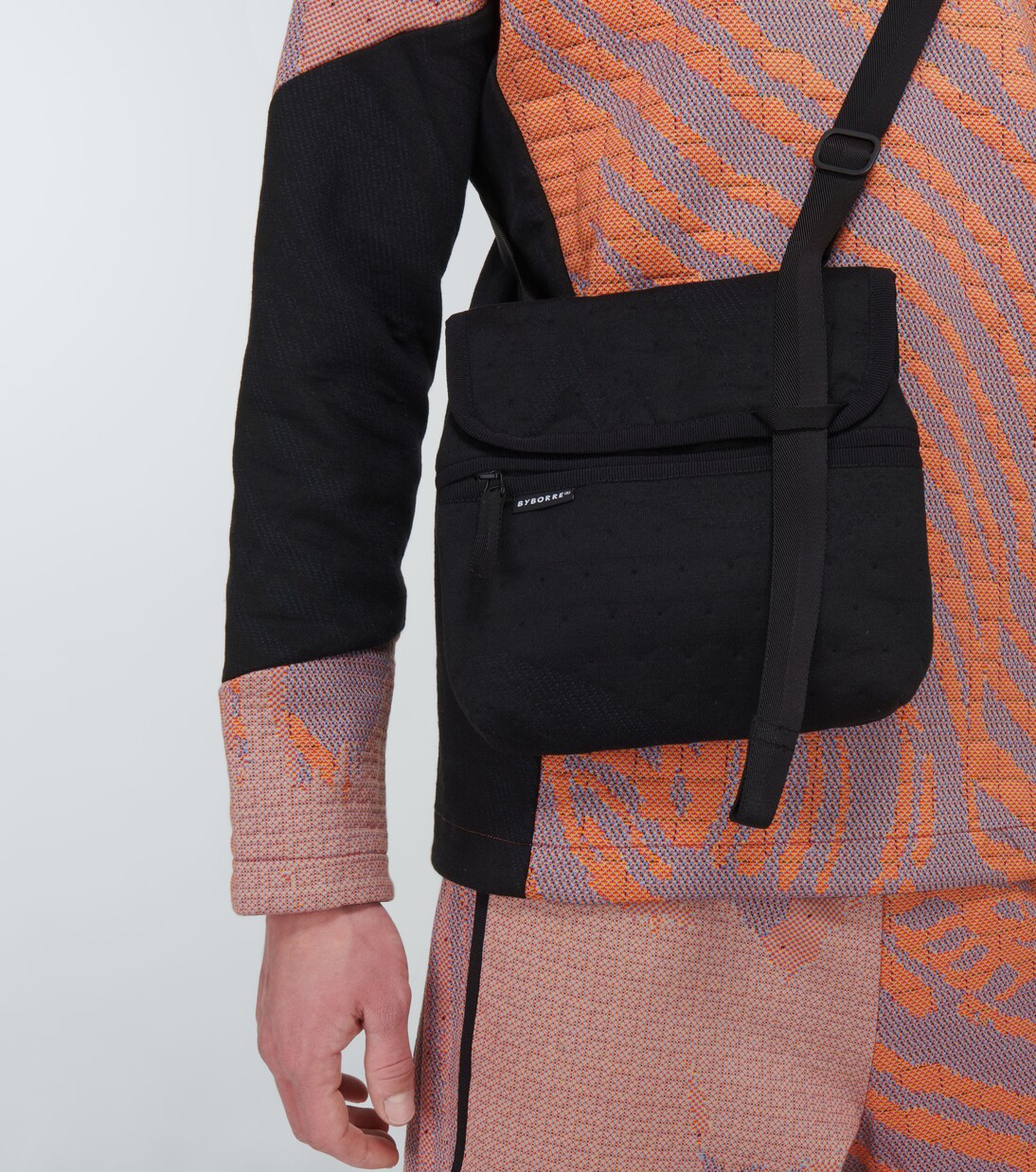 Borsa a tracolla lavorata a maglia | Byborre