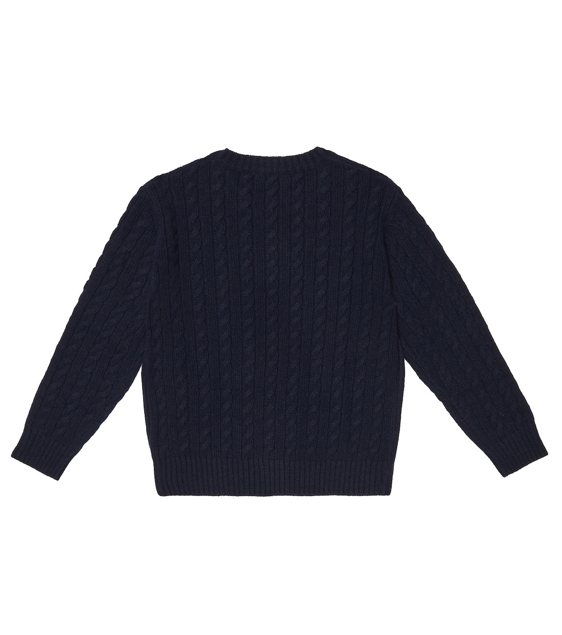 Jersey de lana de punto trenzado | Il Gufo