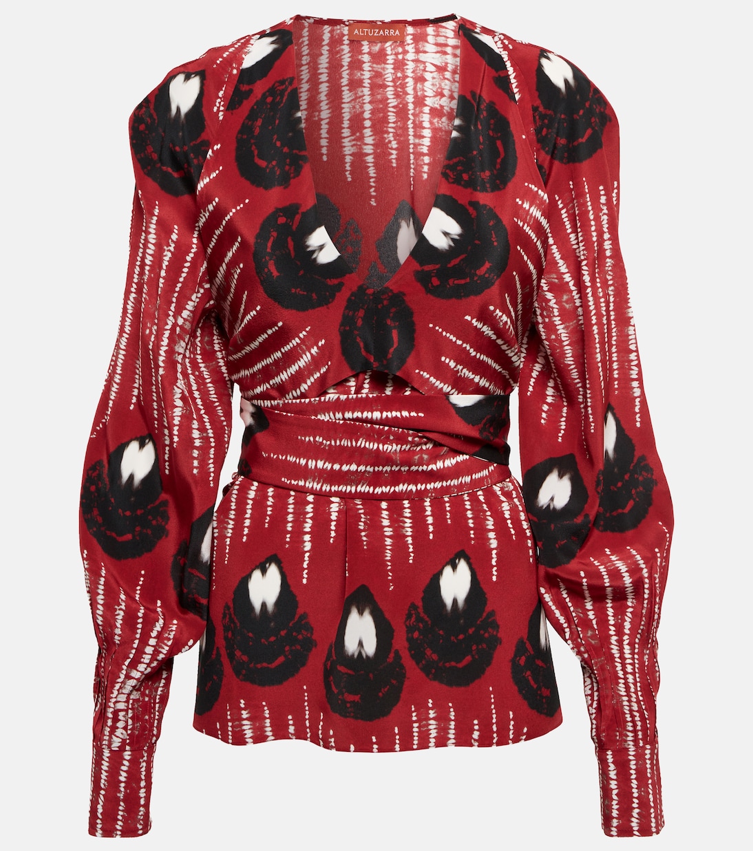 Bedruckte Bluse Dagur aus Seide | Altuzarra