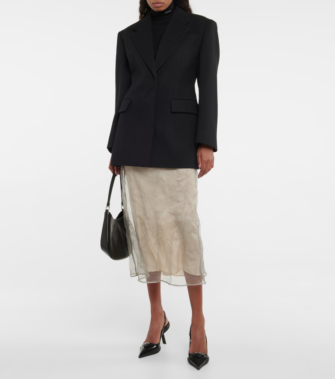 Blazer in lana vergine | Prada