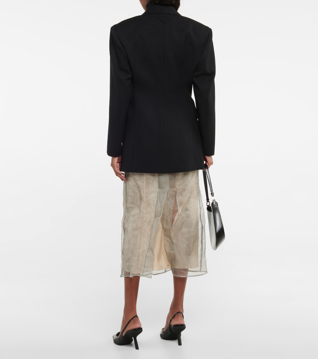 Blazer in lana vergine | Prada