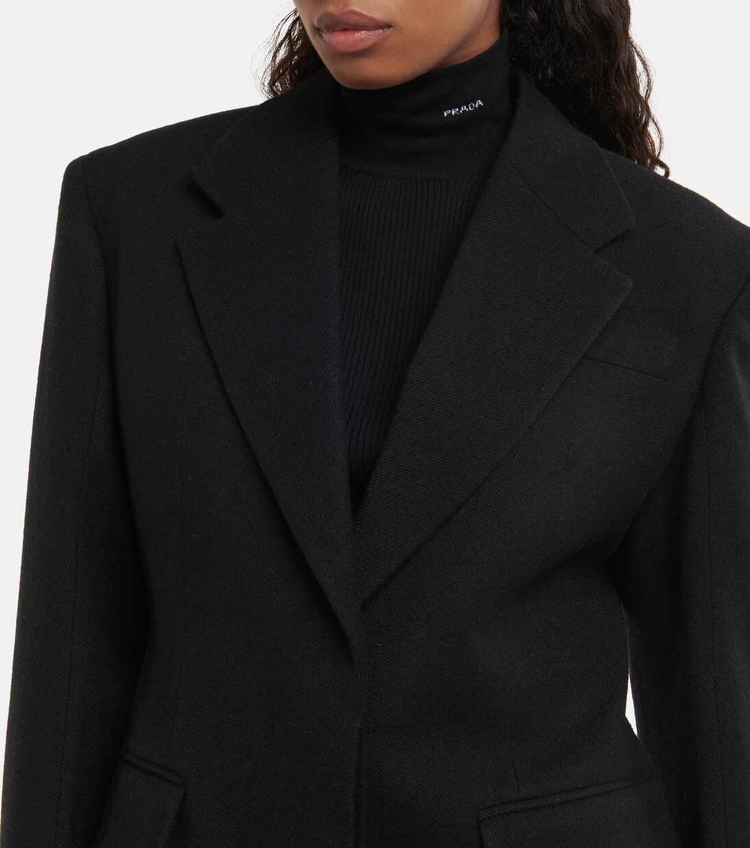 Blazer in lana vergine | Prada