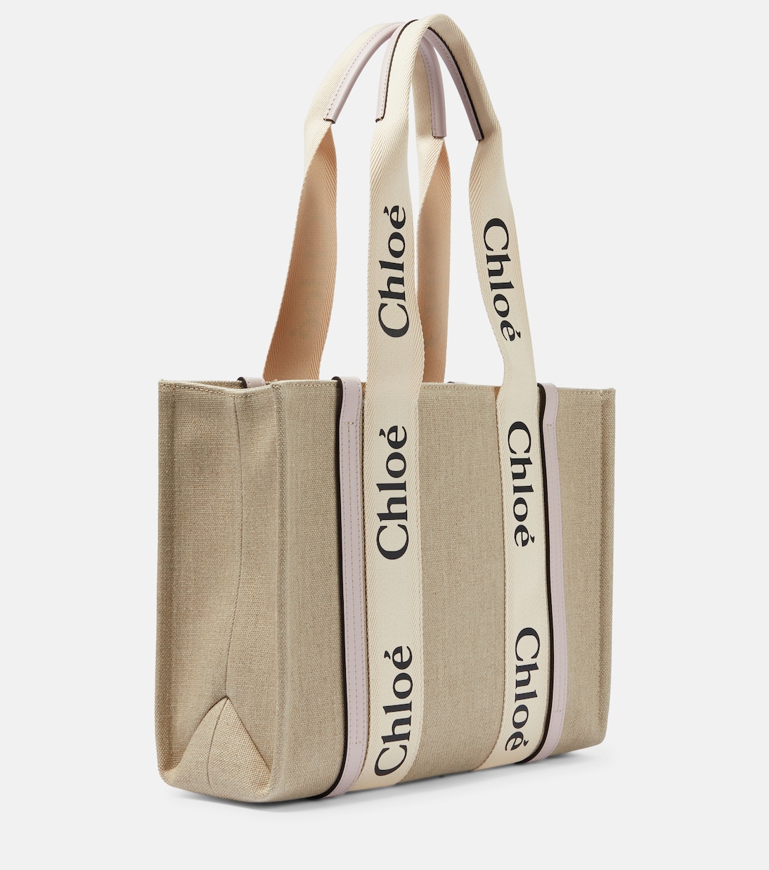 Borsa Woody Medium in canvas | Chloé