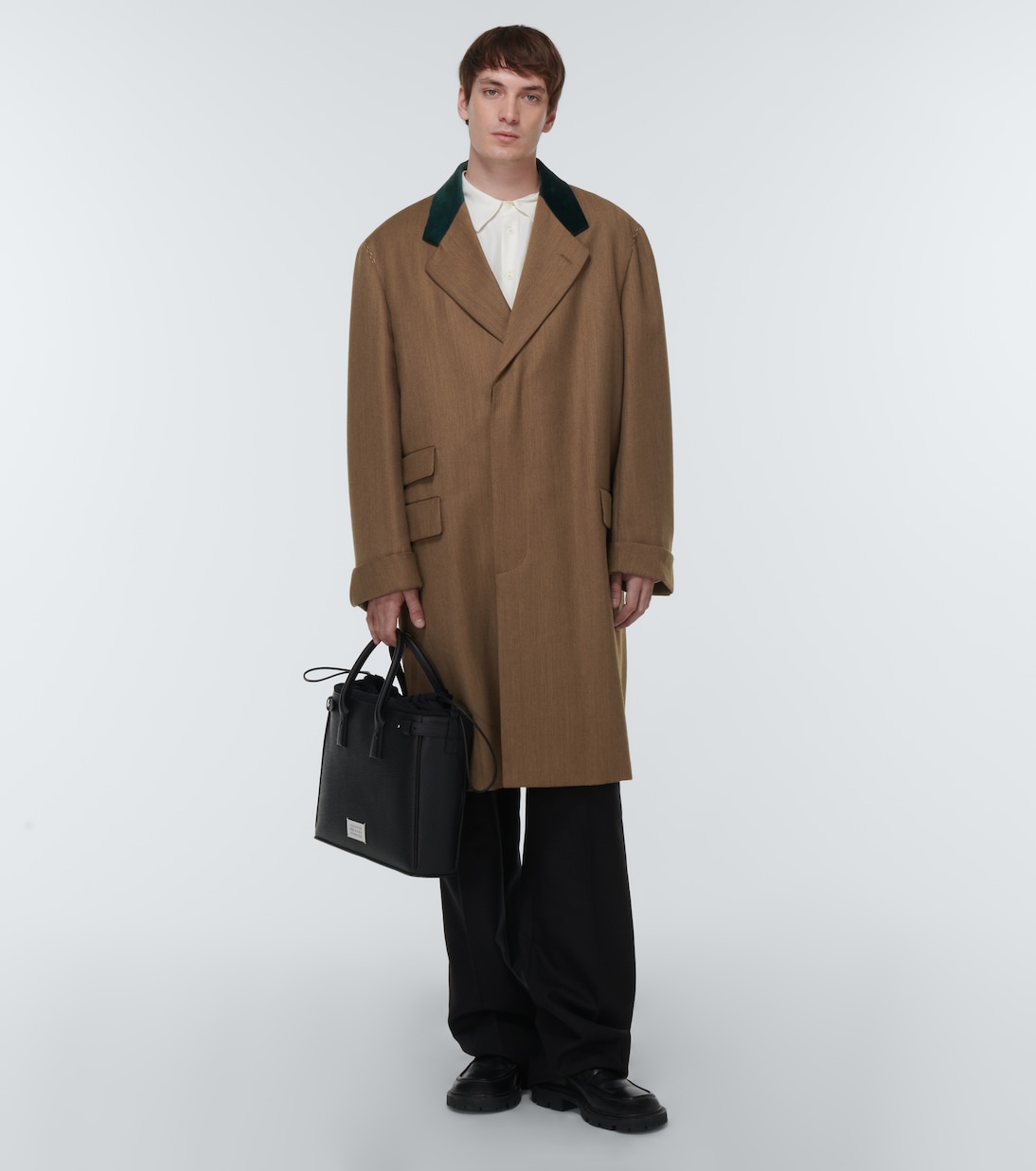 Abrigo de lana work-in-progress | Maison Margiela
