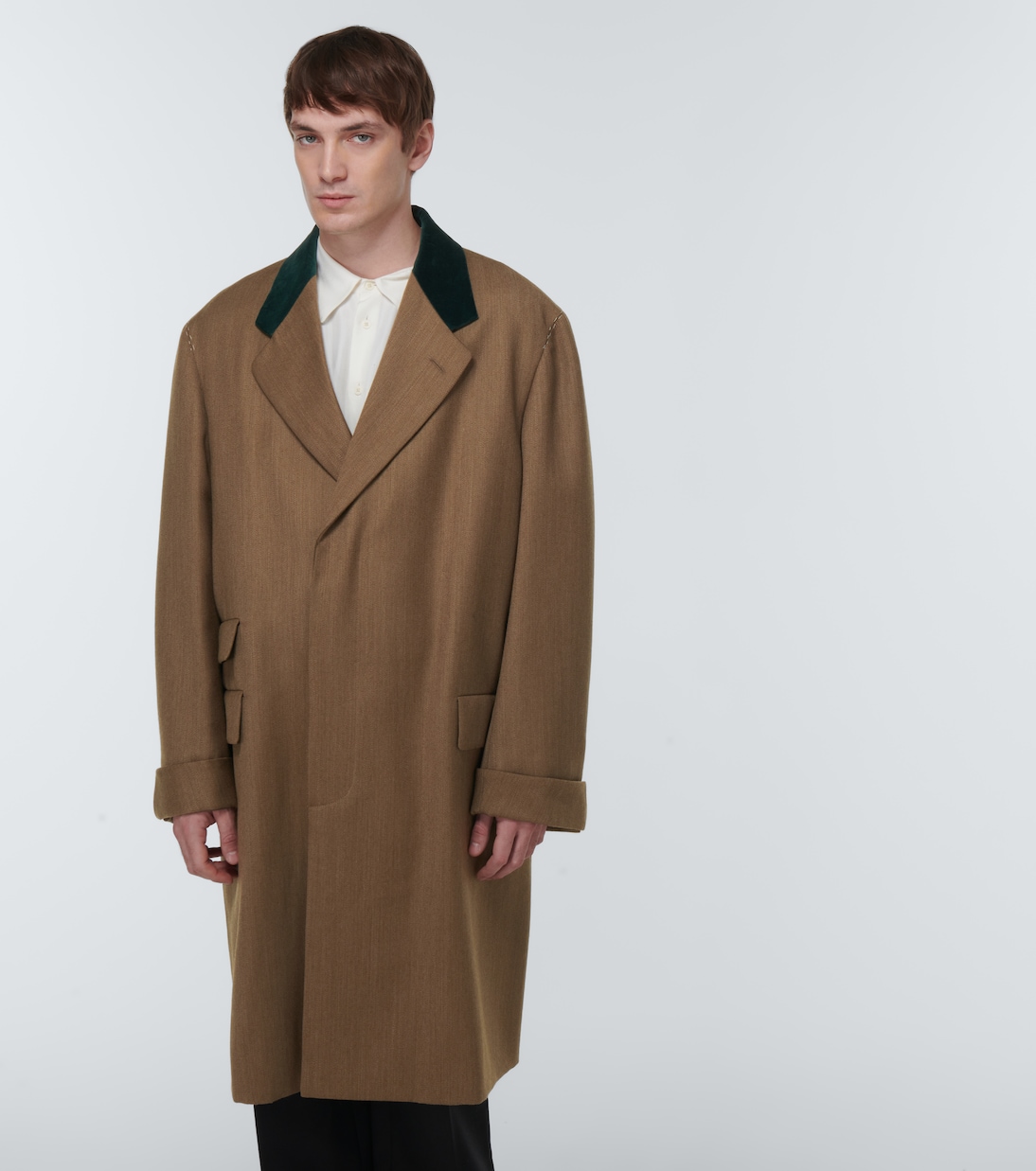 Abrigo de lana work-in-progress | Maison Margiela