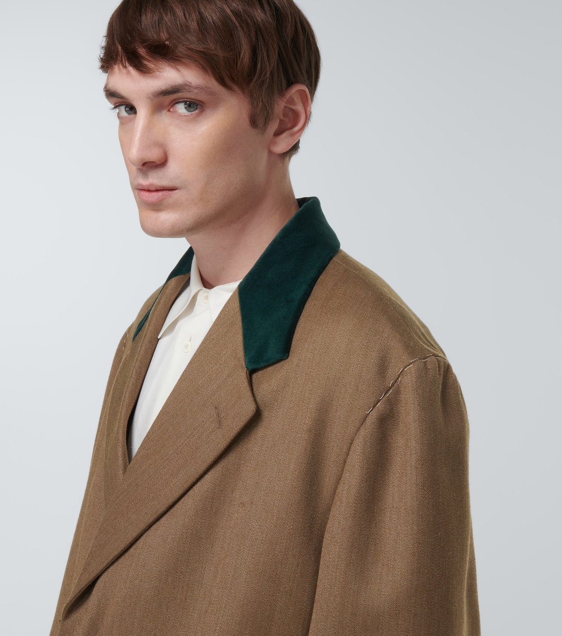 Abrigo de lana work-in-progress | Maison Margiela