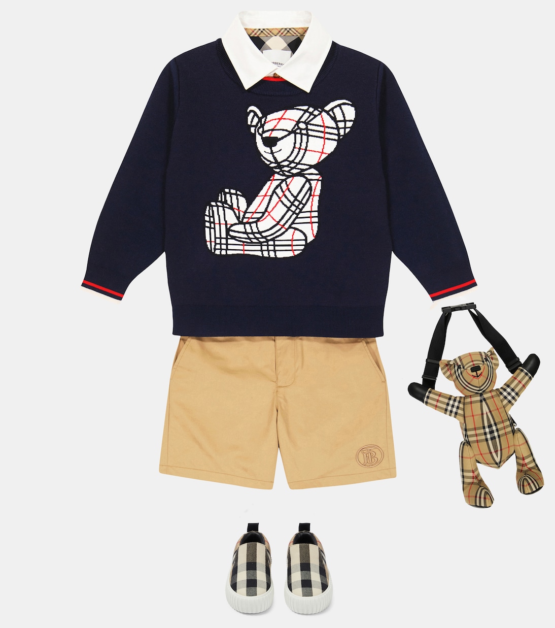 Sac Thomas à carreaux | Burberry Kids