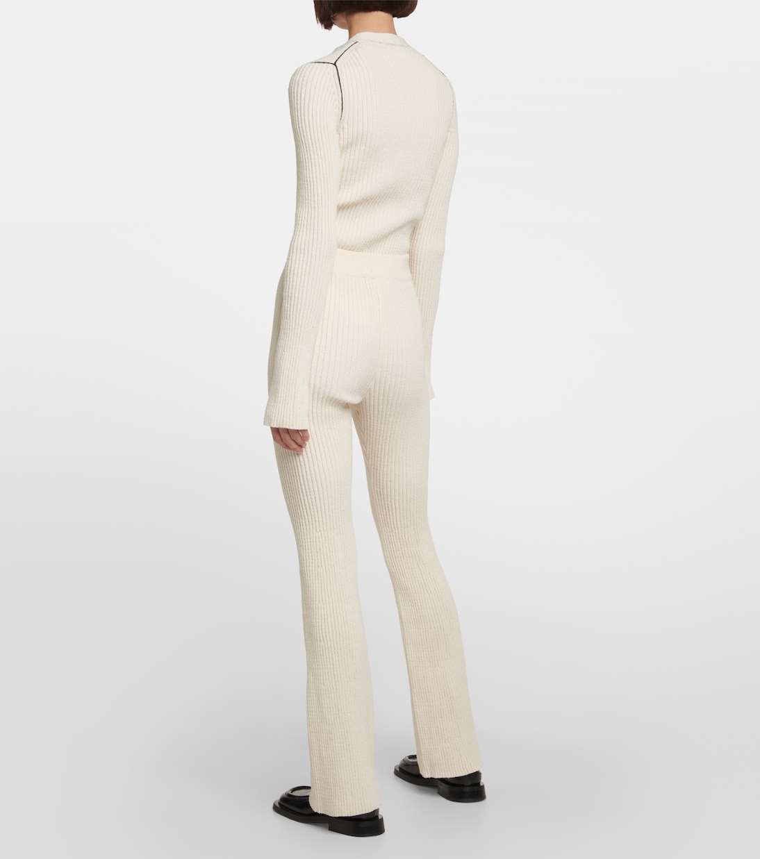 Pantaloni in maglia a coste | Ami Paris