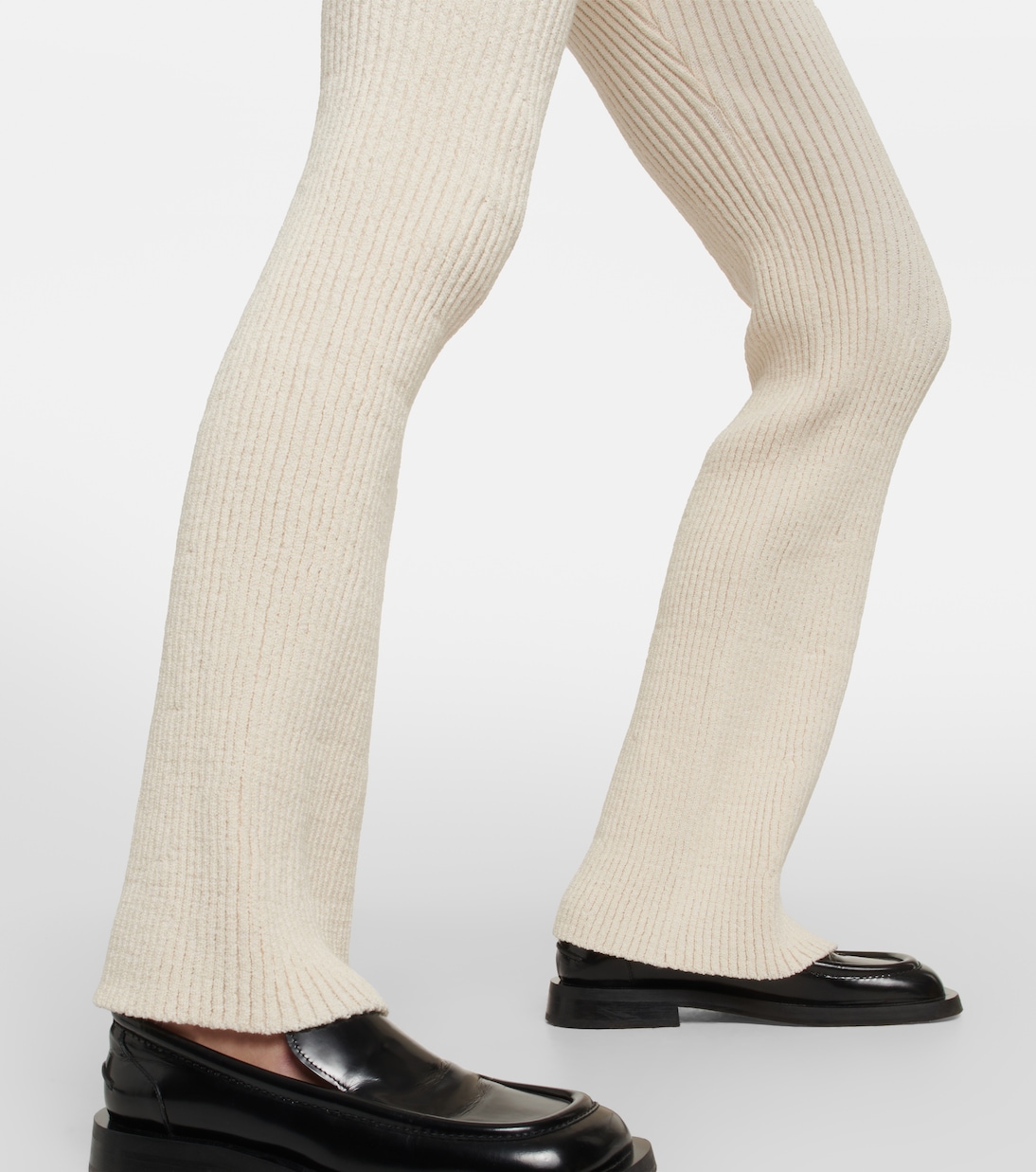 Pantaloni in maglia a coste | Ami Paris