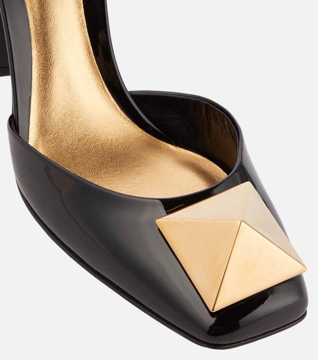Escarpins One Stud en cuir verni | Valentino Garavani