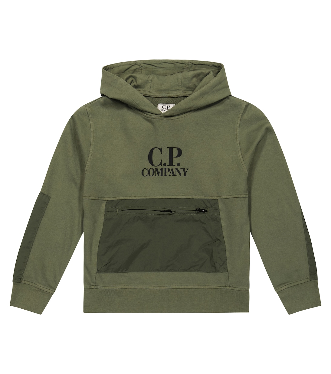 Hoodie aus Baumwoll-Fleece | C.P. Company Kids
