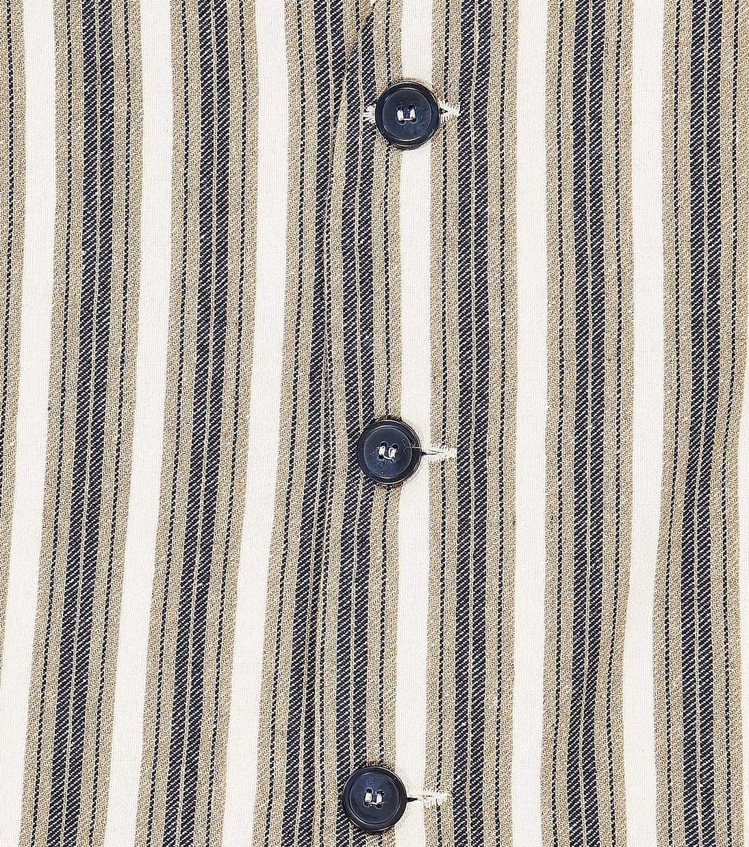 Striped cotton-blend vest | Il Gufo