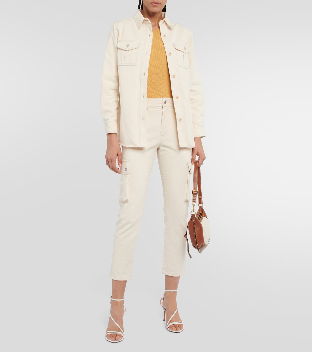 Pantaloni cargo Evalia in cotone | Isabel Marant