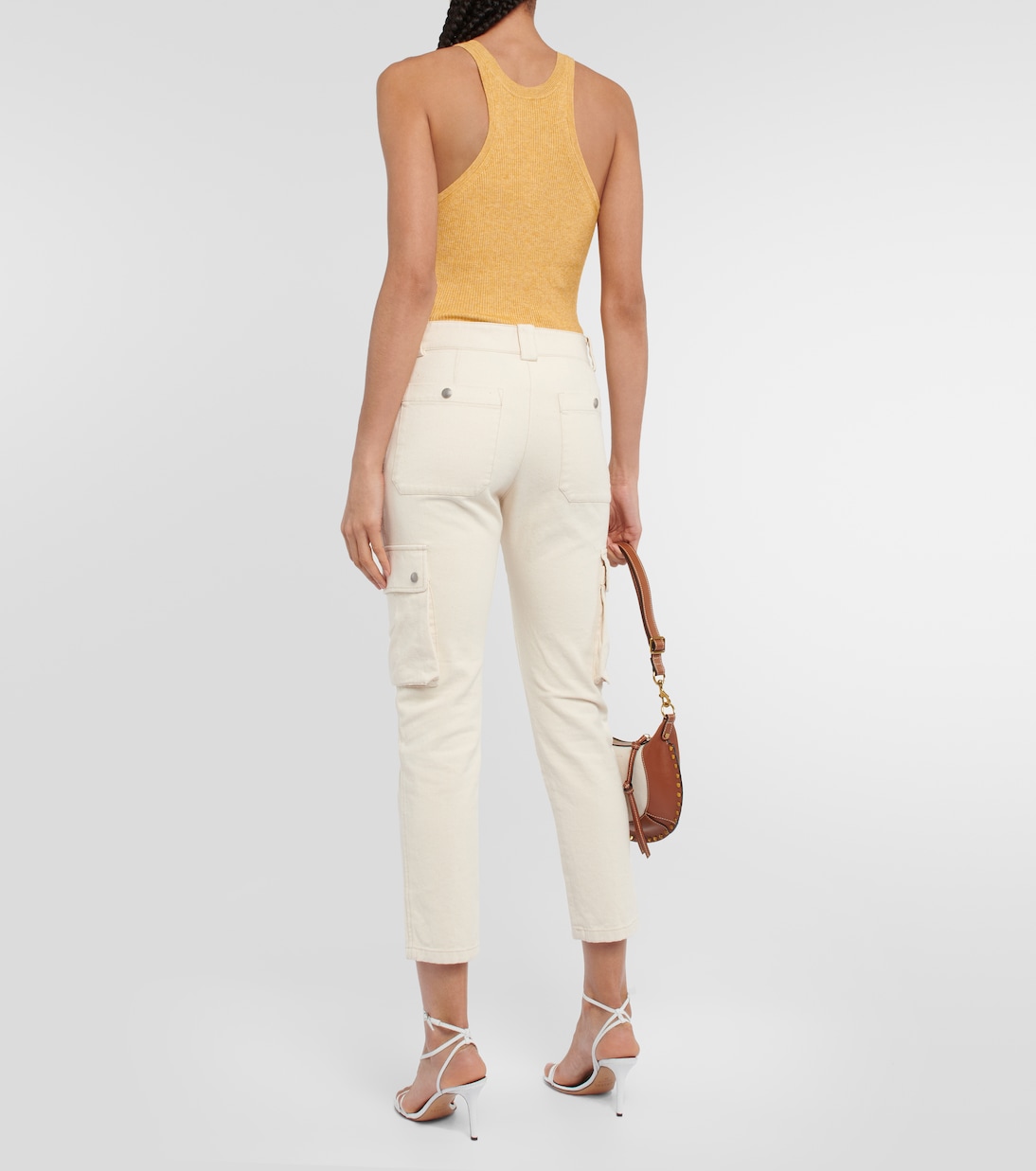 Pantaloni cargo Evalia in cotone | Isabel Marant