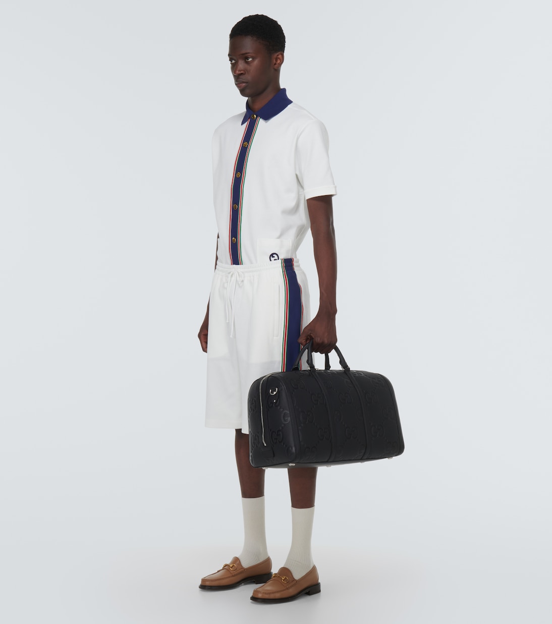 Weekender Jumbo GG Small aus Leder | Gucci