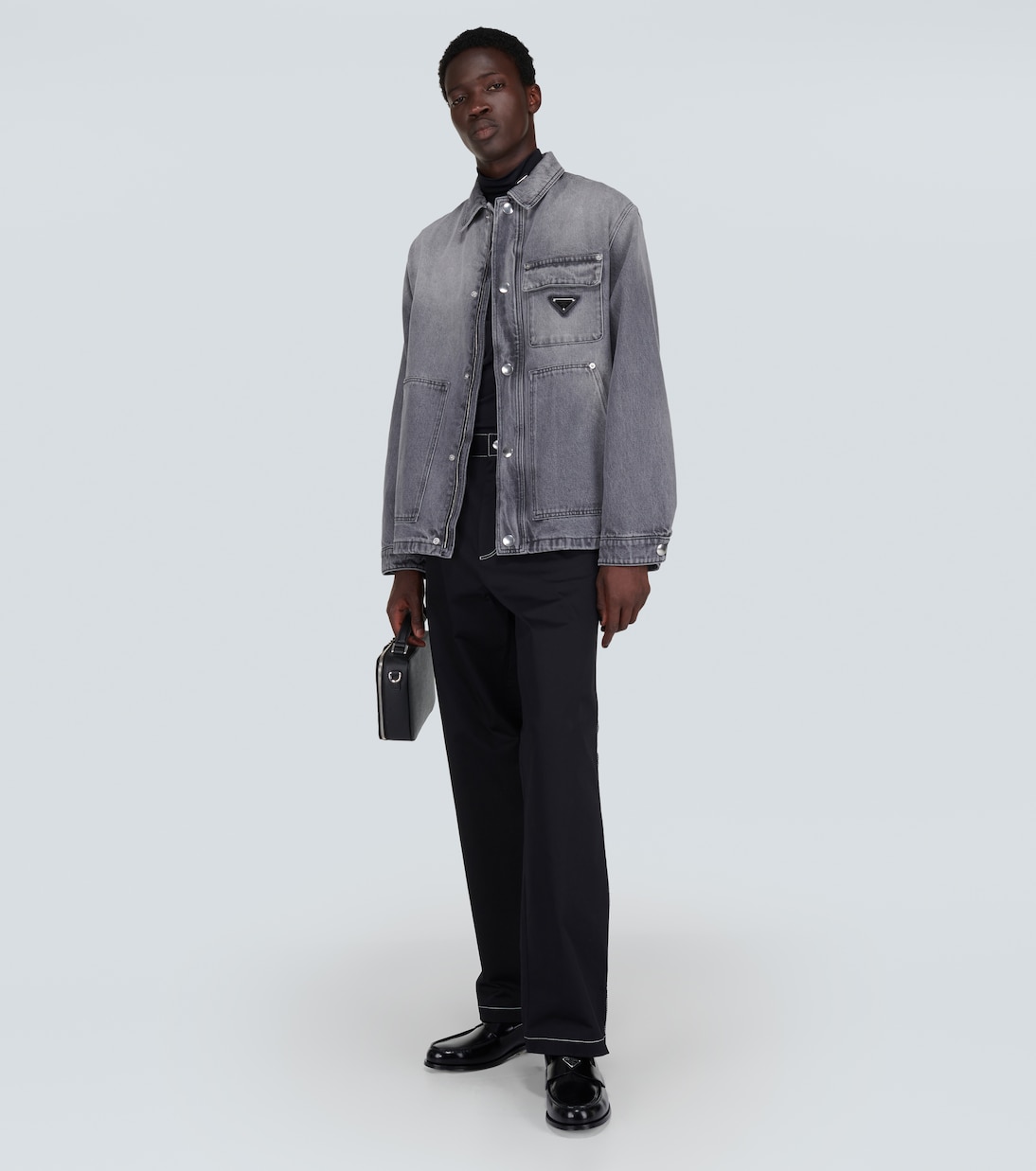 Loafers aus Leder | Prada