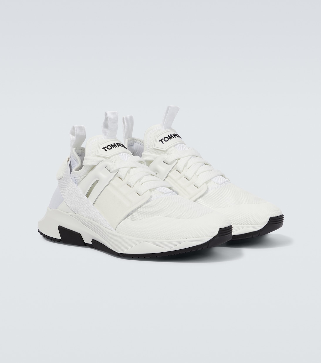 Jago suede and mesh sneakers | Tom Ford