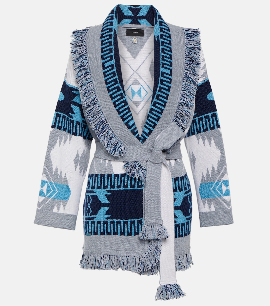 Icon jacquard cashmere cardigan | Alanui
