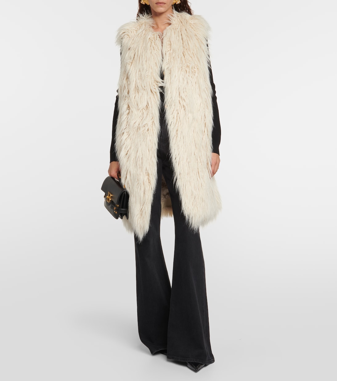 Gilet in pelliccia sintetica | Balmain