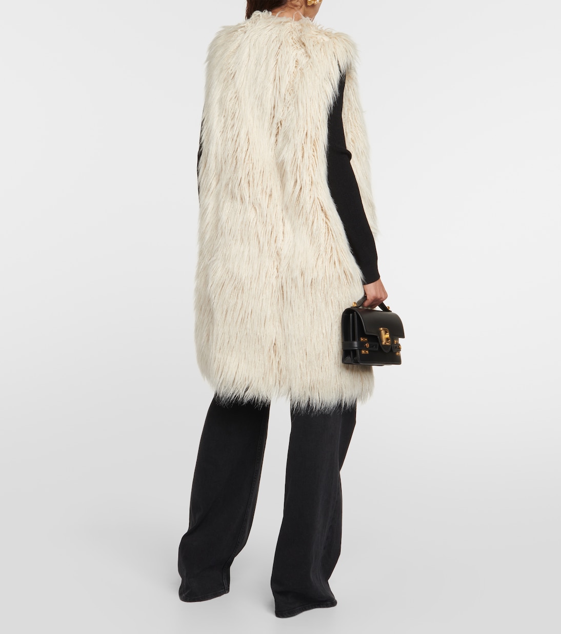 Gilet in pelliccia sintetica | Balmain