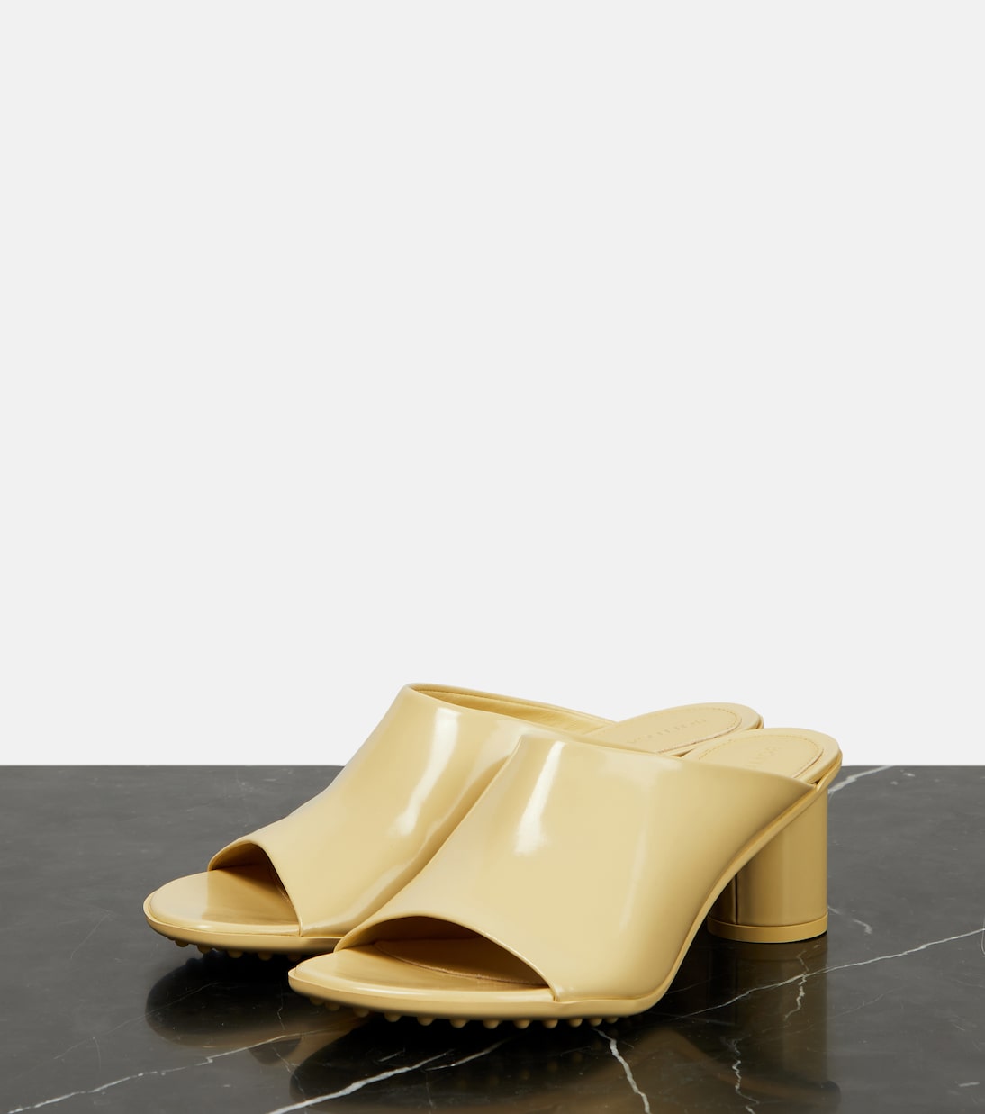 Patent leather mules | Bottega Veneta